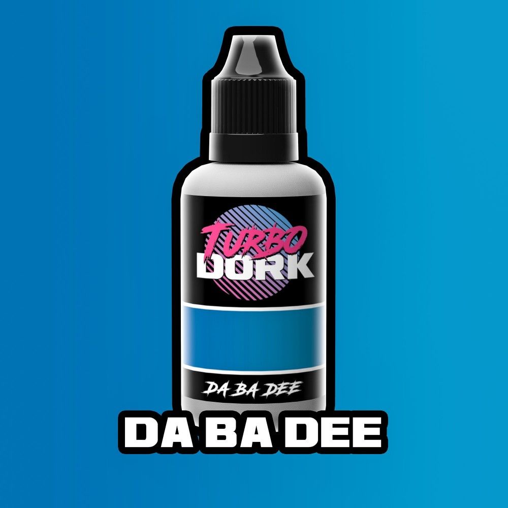 Turbo Dork Da Ba Dee Metallic Acrylic Paint 20ml Bottle