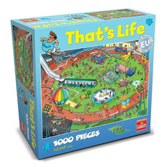 LC Thats Life Football 1000pc Puzzle
