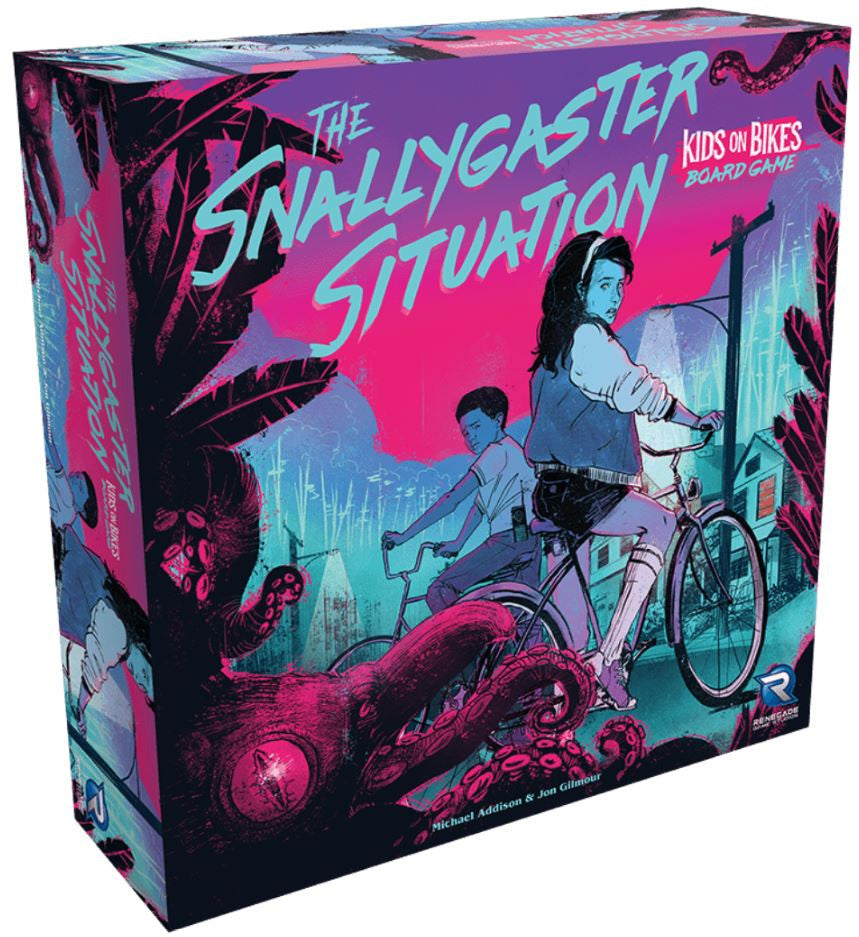 The Snallygaster Situation: Kids on Bikes Board Game Board Game