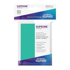 Ultimate Guard Supreme UX Sleeves Standard Size Matte Turquoise (50)