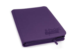 Ultimate Guard 8-Pocket ZipFolio XenoSkin Dark Purple Folder