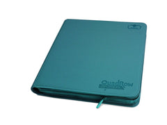 Folder Ultimate Guard 12-Pocket QuadRow ZipFolio XenoSkin Petrol Blue