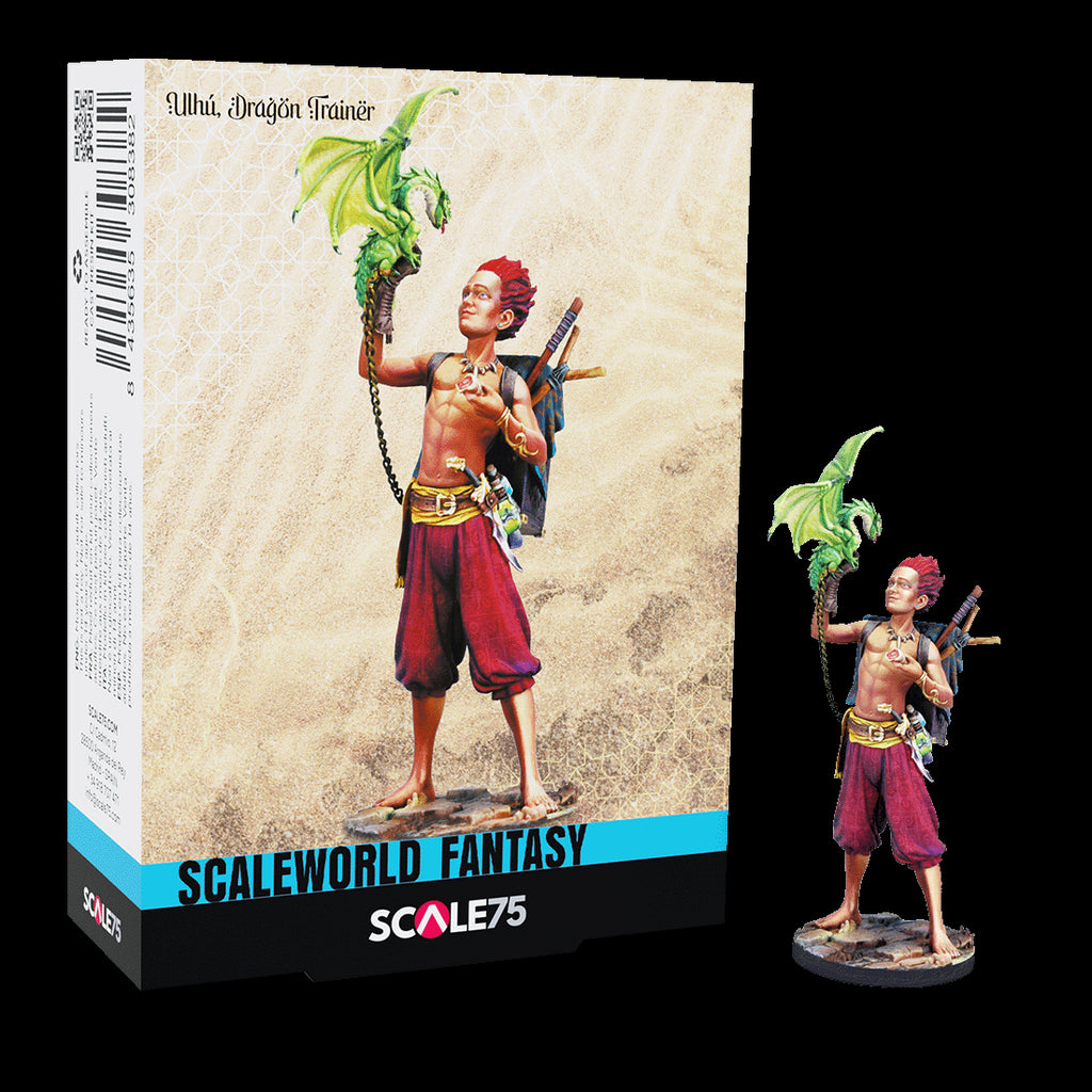 PREORDER Scale 75 Figures - Scale World Fantasy - UlhÃƒÂº; Dragon Trainer  75mm