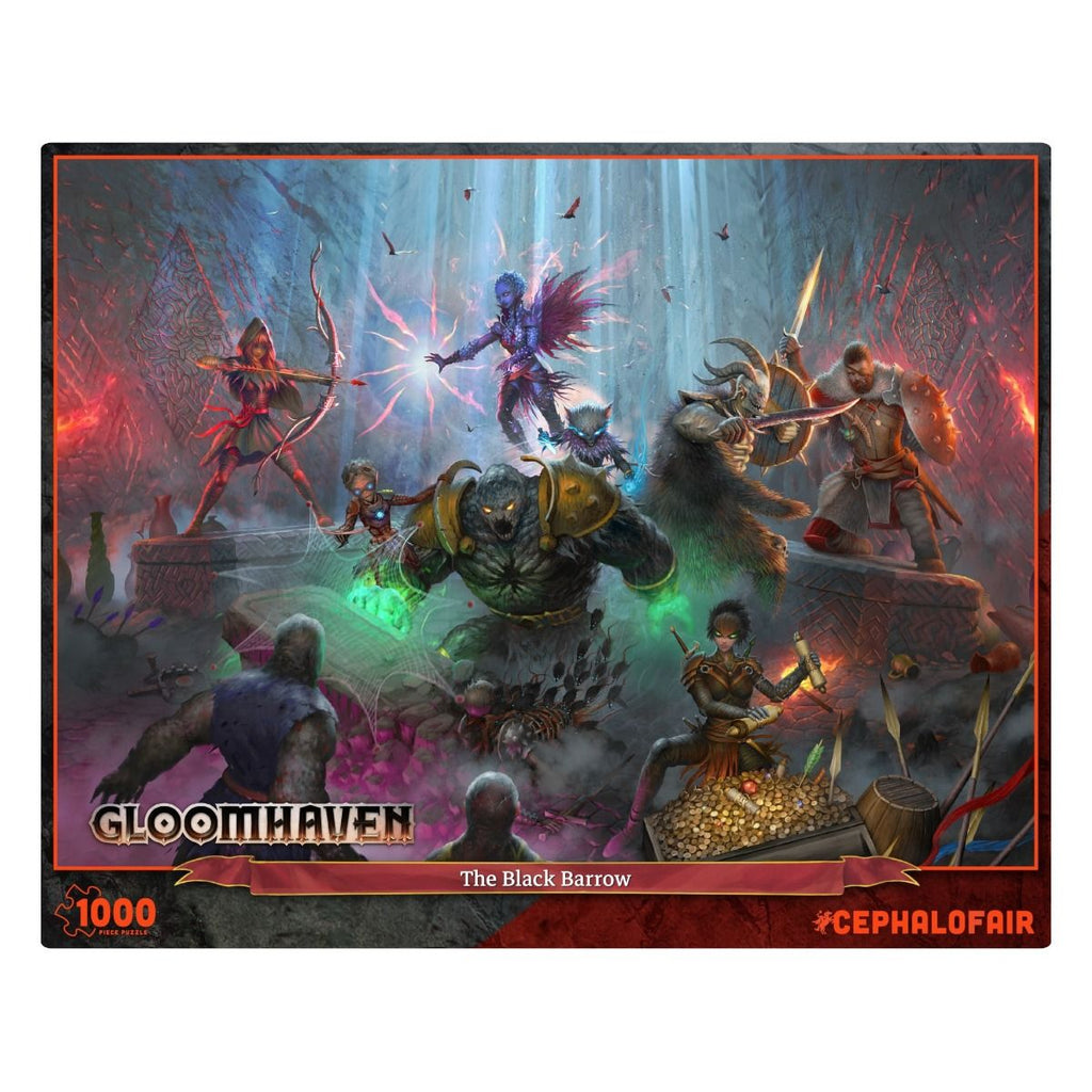 Gloomhaven Puzzle - The Black Barrow 1000pc