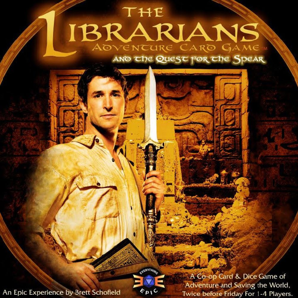 The Librarians Adventure Card Game - Quest for the Spear Board Game