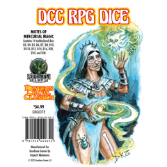 Dungeon Crawl Classics Dice - Motes of Mercurial Magic