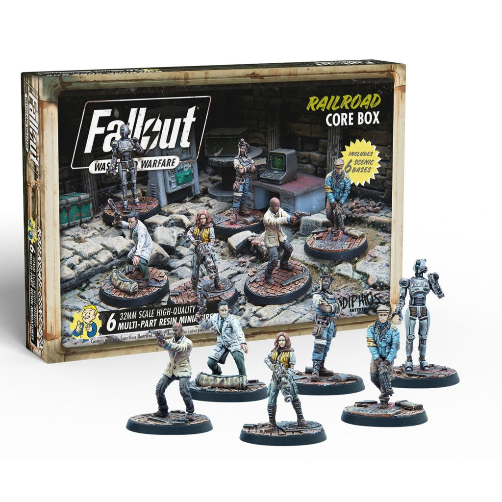 Fallout Wasteland Warfare - Railroad Core Box