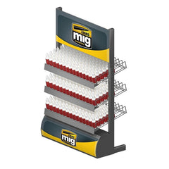 Ammo by MIG Special Figures Paints Stand Display (Stand with paints)