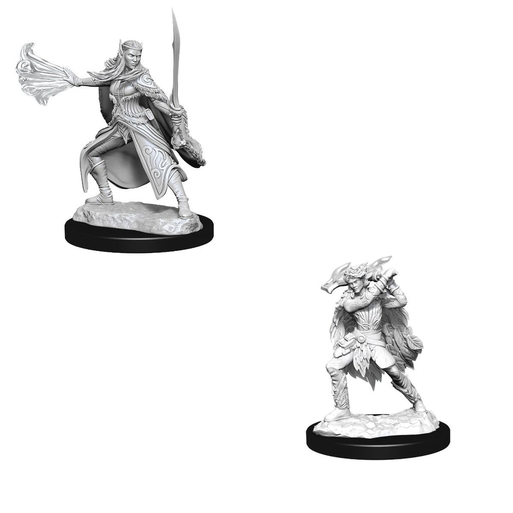D&D Nolzurs Marvelous Unpainted Miniatures Winter Eladrin & Spring Eladrin