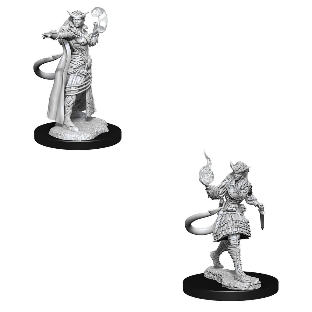 D&D Nolzurs Marvelous Unpainted Miniatures Tiefling Sorcerer Female