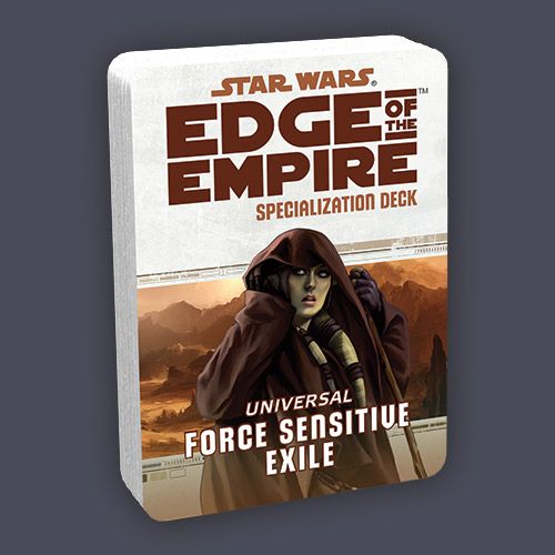 LC Star Wars RPG Edge of the Empire Universal Force Sensitive Exile