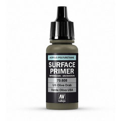 LC Vallejo Surface Primer - US Olive Drab 17 ml