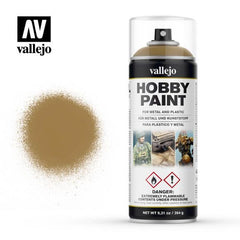 Vallejo Aerosol - Desert Yellow 400ml Old Packaging