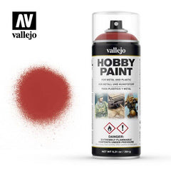 Vallejo Aerosol - Scarlet Red 400ml Old Packaging