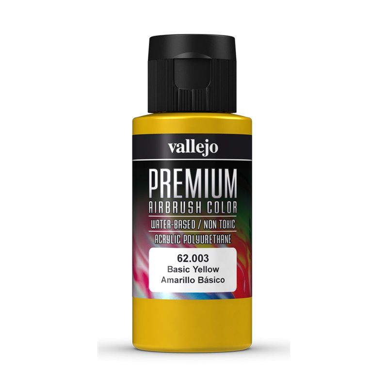 LC Vallejo Premium Colour - Basic Yellow 60 ml