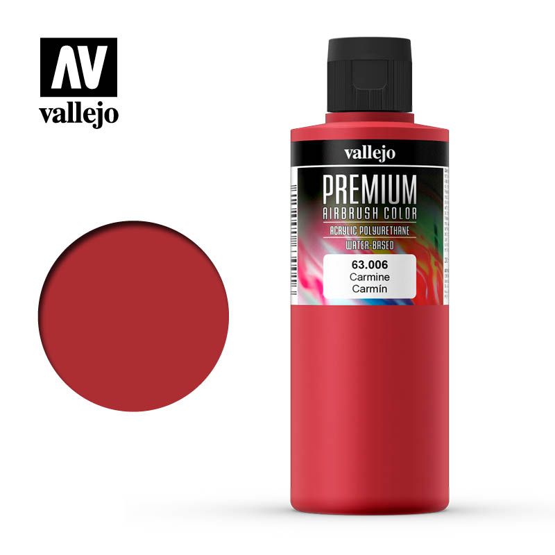 Vallejo Premium Colour - Carmine 200ml