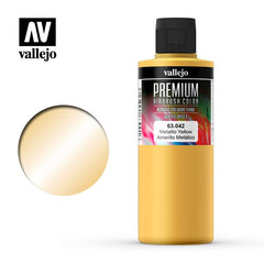 LC Vallejo Premium Colour - Pearl & Metallics Metallic Yellow Medium 200ml