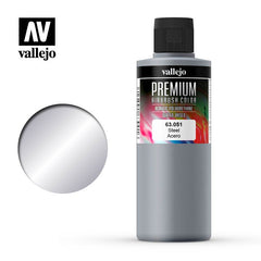 LC Vallejo Premium Colour - Pearl & Metallics Steel 200ml