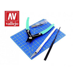 Vallejo Hobby Tools - 9pc Plastic Modelling Tool set