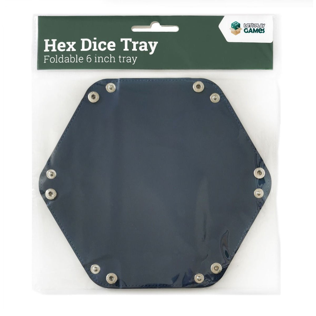 LPG Hex Dice Tray 6 inches Blue