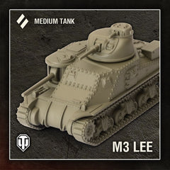 World of Tanks Miniatures Game Wave 1 Tank American (M3 Lee)