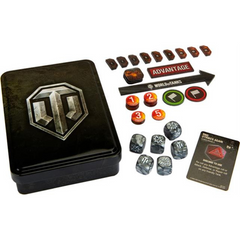 World of Tanks Miniatures Game Gaming Set - Tokens and Dice