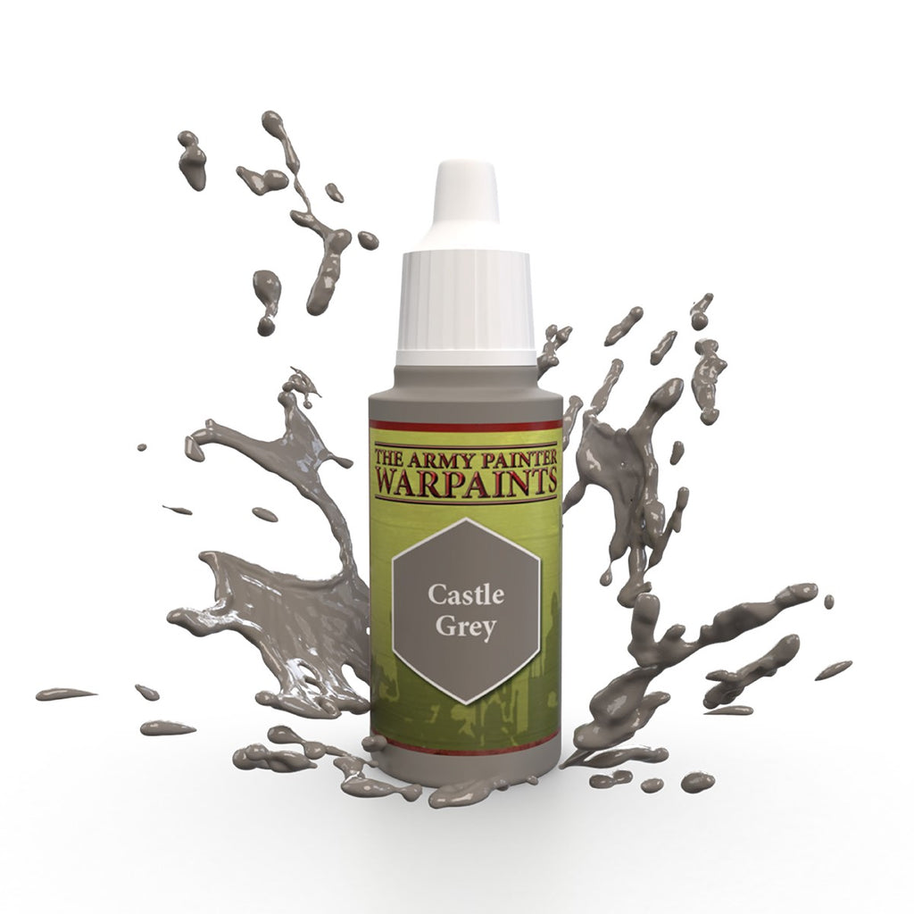 LC Army Painter Warpaints - Castle Grey Acrylic Paint 18ml