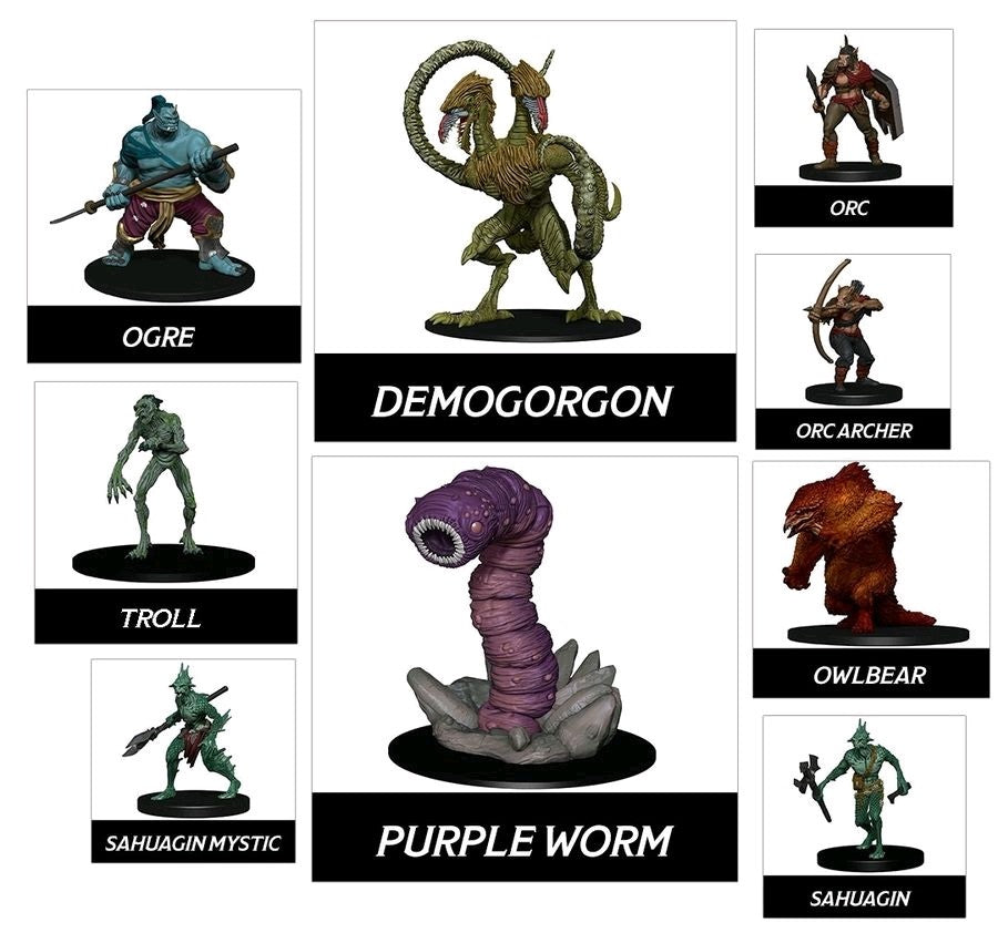 Dungeons & Dragons Icons of the Realms Classic Creatures Box Set