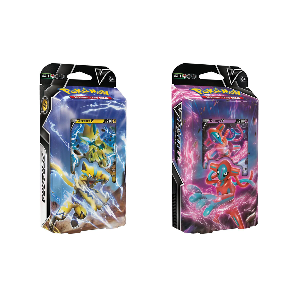 PREORDER POKEMON TCG Deoxys V & Zeraora V Battle Deck