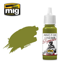 LC Ammo by MIG Figures Paints Yellow Green 17ml