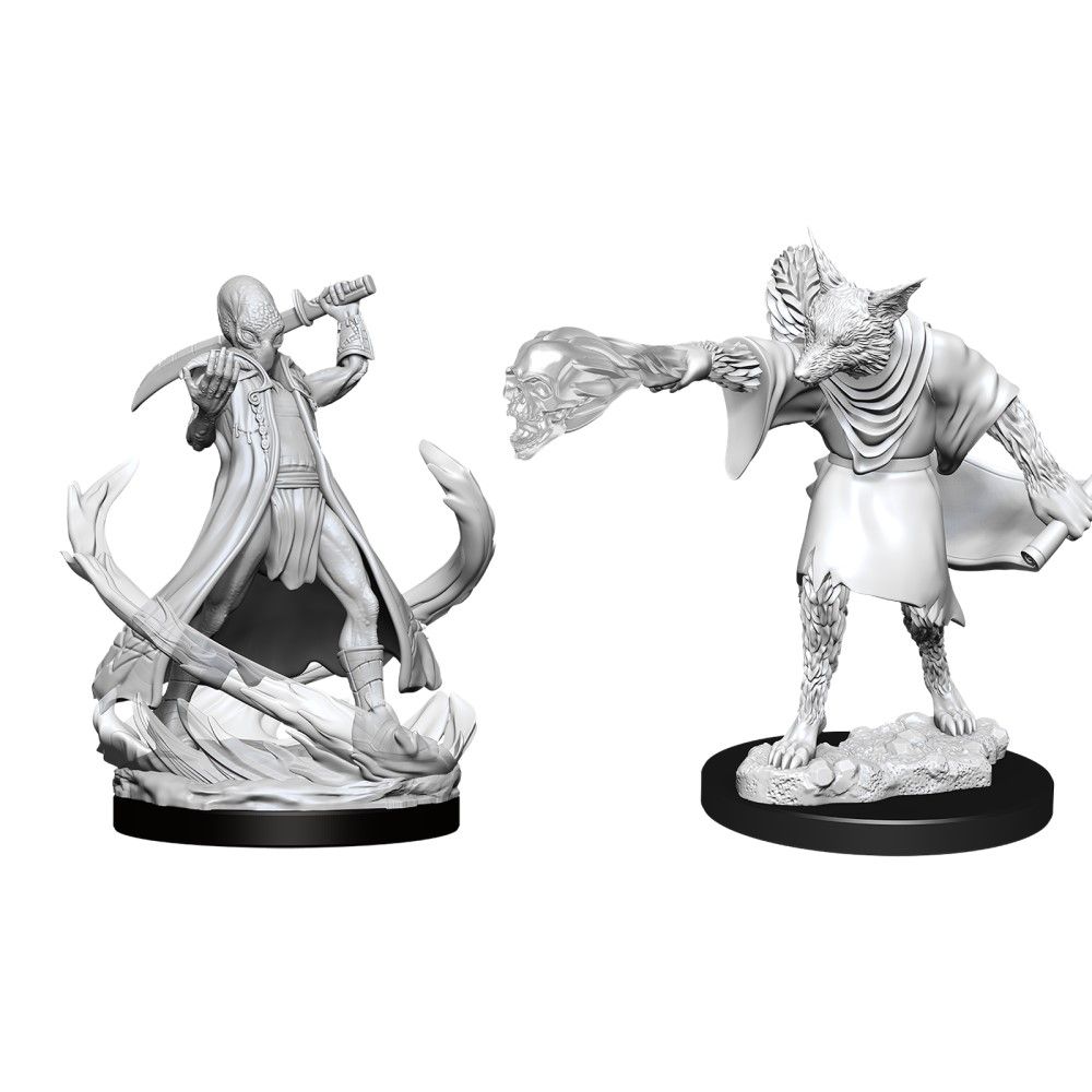 LC D&D Nolzurs Marvelous Unpainted Miniatures Arcanaloth and Ultroloth